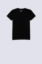 Black Men's Textured T-Shirt